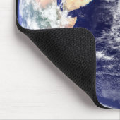 Sicht auf die Erde aus dem Weltall Mousepad (Ecke)