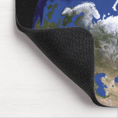 Sicht auf die Erde mit dem arktischen Raum Mousepad (Ecke)