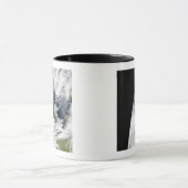 Sicht auf die Erde vom Weltraum Tasse (Zentrum)