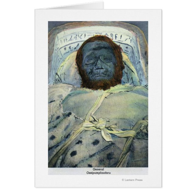 Sicht auf die General Ossipumphnoferu Mummy (Vorne)