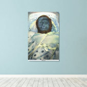 Sicht auf die General Ossipumphnoferu-Mummy Leinwanddruck (Insitu (Holzboden))