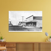 Sicht auf die George Street Leinwanddruck (Insitu (Wohnzimmer))