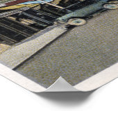Sicht auf die Hauptstraße 5 Poster (Ecke)