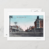 Sicht auf die Hauptstraße Salinas, CA Postkarte (Vorne/Hinten)