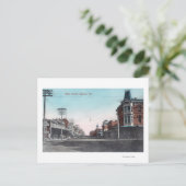 Sicht auf die Hauptstraße Salinas, CA Postkarte (Stehend Vorderseite)