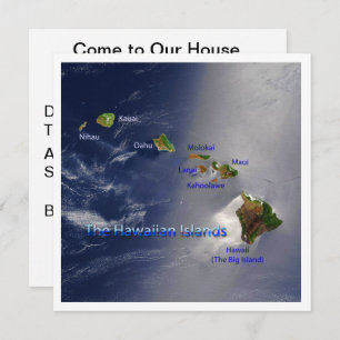 Sicht auf die Hawaiianischen Inseln Einladung