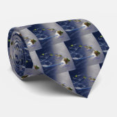 Sicht auf die Hawaiianischen Inseln Krawatte (Gerollt)