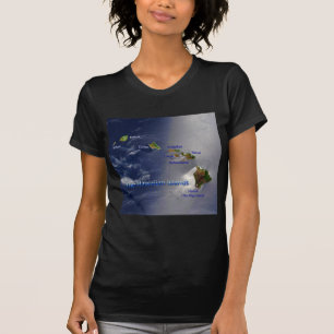 Sicht auf die Hawaiianischen Inseln T-Shirt