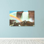 Sicht auf die Höhle des Windes Leinwanddruck (Insitu (Holzboden))