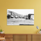Sicht auf die Hütte Avenue Leinwanddruck (Insitu (Wohnzimmer))