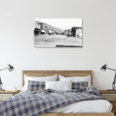Sicht auf die Hütte Avenue Leinwanddruck (Insitu (Schlafzimmer))