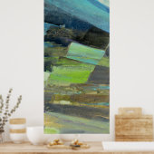 Sicht auf die Küste II | Abstrakte Print 2 Poster (Küche)