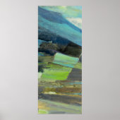 Sicht auf die Küste II | Abstrakte Print 2 Poster (Vorne)