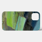 Sicht auf die Küste II | Abstrakte Print Case-Mate iPhone Hülle (Rückseite (Horizontal))