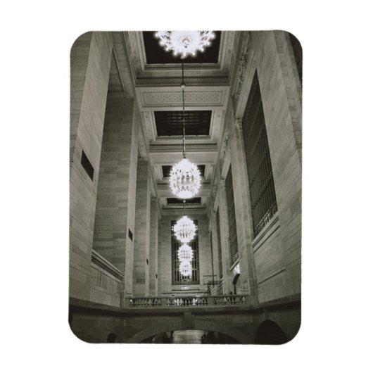 Sicht auf die Lampen (b/w Foto) Magnet (Vertikal)