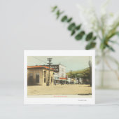 Sicht auf die Main Street Los Gatos, CA Postkarte (Stehend Vorderseite)