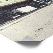 Sicht auf die Main StreetVisalia, CA Poster (Ecke)