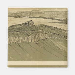 Sicht auf die Marmorschlucht-Plattform Magnet