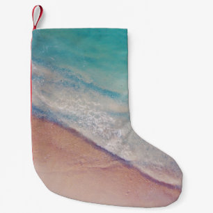 Sicht auf die Meeresküste Kleiner Weihnachtsstrumpf