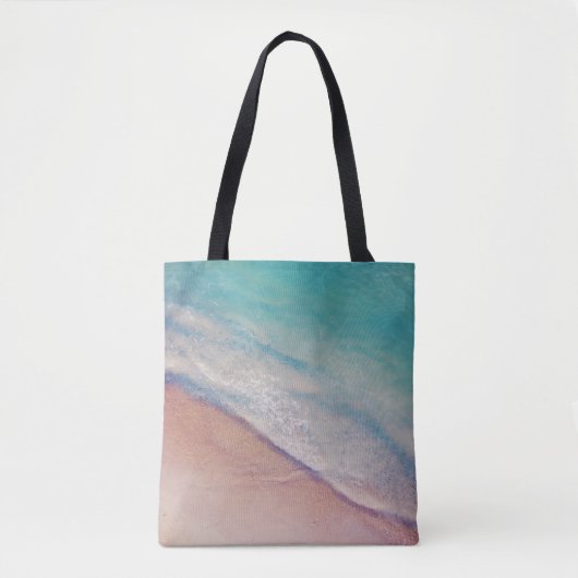 Sicht auf die Meeresküste Tasche (Vorderseite)