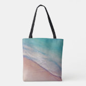 Sicht auf die Meeresküste Tasche (Rückseite)