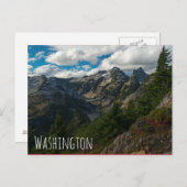 Sicht auf die mittleren und unteren Thornton-Seen Postkarte (Vorne/Hinten)