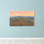 Sicht auf die Mohave-Wüste Leinwanddruck (Insitu (Holzboden))