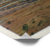 Sicht auf die Mohave-Wüste Poster (Ecke)