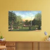 Sicht auf die Plaza Leinwanddruck (Insitu (Wohnzimmer))