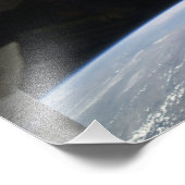 Sicht auf die Raumfähre-Entdeckung Fotodruck (Ecke)