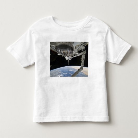 Sicht auf die Raumfähre-Entdeckung Kleinkind T-shirt (Vorderseite)