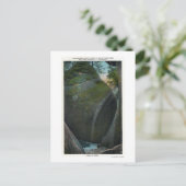 Sicht auf die Schiffshalle, Felsformationen Postkarte (Stehend Vorderseite)