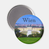 Sicht auf die schonbrunn magnet (Vorderseite/Rückseite)