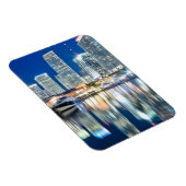 Sicht auf die Skyline mit Reflexion im Wasser, Mia Magnet (Rechte Seite)