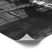 Sicht auf die Speicherstadt Hamburg, c.1910 Poster (Ecke)