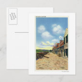 Sicht auf die Südplattform Postkarte (Vorne/Hinten)