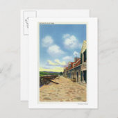 Sicht auf die Südplattform Postkarte (Vorne/Hinten)