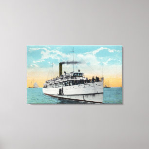 Sicht auf die typischen Sanddünen von Cape Cod Leinwanddruck