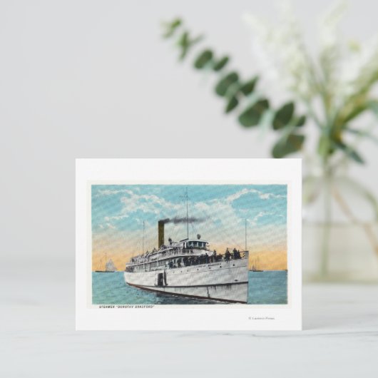 Sicht auf die typischen Sanddünen von Cape Cod Postkarte (Stehend Vorderseite)