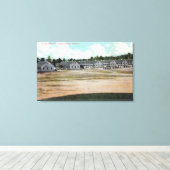 Sicht auf die Vorherrschaft Leinwanddruck (Insitu (Holzboden))