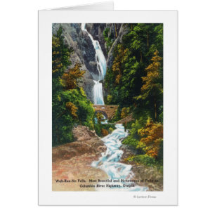 Sicht auf die Wah-Kee-Na-Wasserfälle