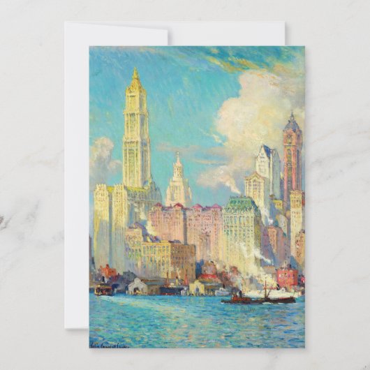 Sicht auf die Wall Street | Colin Campbell Cooper (Vorderseite)