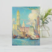 Sicht auf die Wall Street | Colin Campbell Cooper (Stehend Vorderseite)