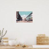 Sicht auf die Washington Street Oakland, CA Poster (Küche)