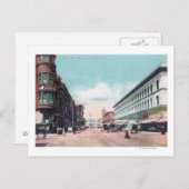 Sicht auf die Washington Street Oakland, CA Postkarte (Vorne/Hinten)