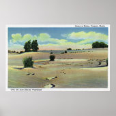 Sicht auf die Wüste Maine Poster (Vorne)