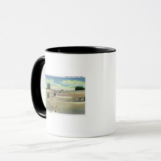 Sicht auf die Wüste Maine Tasse (Vorderseite Links)