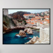 Sicht auf Dubrovnik Poster (Vorne)