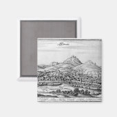 Sicht auf Eisenach Magnet (Vorderseite/Rückseite)