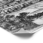 Sicht auf Eisenach Poster (Ecke)